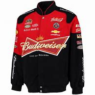 Image result for Budweiser NASCAR Jacket