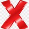 Image result for Red X Icon.svg