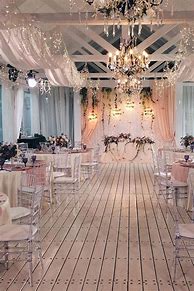 Image result for Rose Gold Wedding Reception