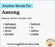 Image result for Another Word for Among