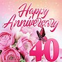 Image result for 40 Anniversary Cartoon Images