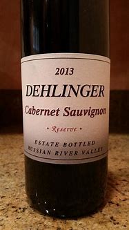 Image result for Dehlinger Cabernet Sauvignon