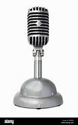 Image result for Retro Microphone Front View