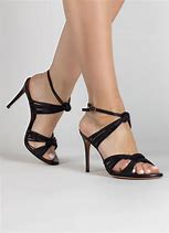 Image result for Black Heel Sandals for Women