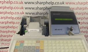 Image result for Sharp XE A302 Cash Register