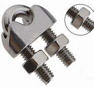 Image result for Steel Wire Clips and Fasteners