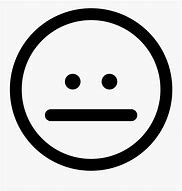 Image result for Straight Line Emoji