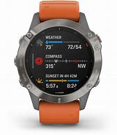 Image result for Garmin Fenix 6 Sapphire Titantium Straps