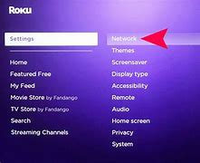 Image result for Roku Network Settings