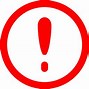 Image result for Red Exclamation Mark On iPhone Message Icon