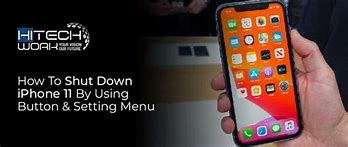Image result for How to ShutDown iPhone 11