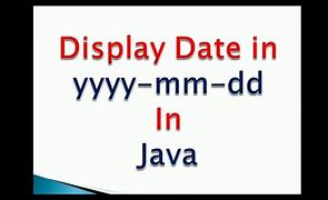 Image result for Display Date Format