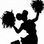 Image result for Cheerleading Stunt Silhouette
