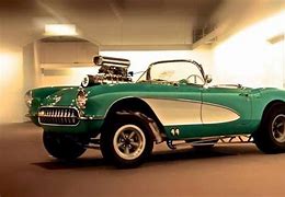 Image result for Corvette Gasser Drag Cars