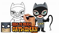 Image result for Catwoman Drawing for Kids