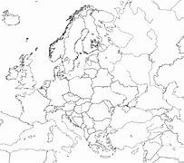 Image result for Europe Map with Borders and Different Colors