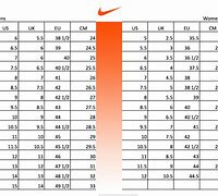 Image result for Nike Foot Size Chart