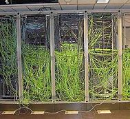 Image result for Data Centers with Bad Cable Managment