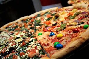 Image result for M and MS On Pizza Funny