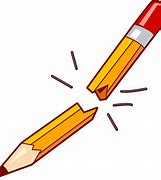 Image result for Kid Broken Pencil Clip Art