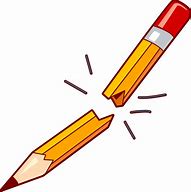 Image result for Broken Pencil Clip Art No Background