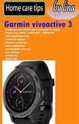 Image result for Picture of GPS Icon On the Garmin VivoActive 3