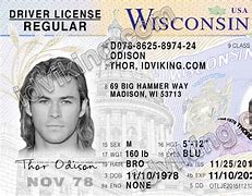 Image result for Wisconsin Real ID Driver's License