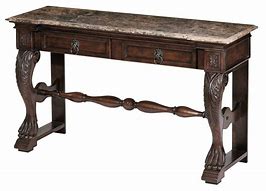 Image result for Marble Top Console Table