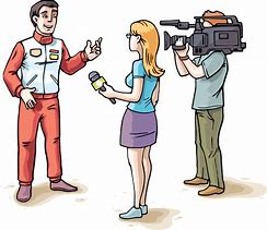 Image result for Journalist Interview Clip Art