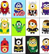 Image result for Minions Dressed as Super Heroes