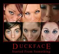 Image result for Duck Face Origin Meme