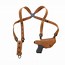 Image result for Single Strap 44 Mag Galco Shoulder Holster Harness