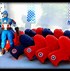 Image result for Captain America Birthday Party Decorations