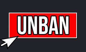 Image result for Unban Button