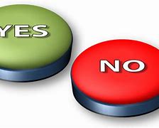 Image result for Yes and No PNG