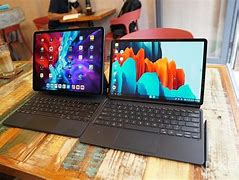 Image result for Samsung Tab S6 vs Surface Pro7 vs iPad