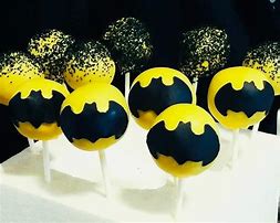 Image result for Batman Cake Pops