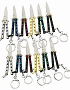 Image result for Butterfly Knife Keychain