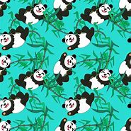 Image result for Cartoon Panda Holding Bamboo