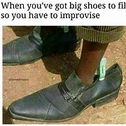 Image result for Black Shoes Meme