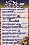 Image result for Fry Bread Truck Menu