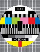 Image result for No Signal TV Symbol
