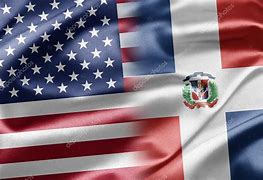 Image result for Dominican and American Flag