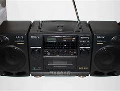 Image result for Sony Boombox with Logic Cassette