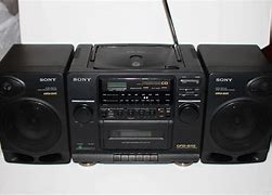 Image result for Sony CD Radio Cassette Sterio System