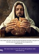 Image result for Jesus Broke the Bread and Blessed It