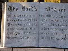 Image result for Free Printable Lord's Prayer
