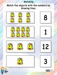 Image result for Matching Objects Worksheets