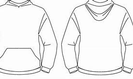 Image result for Black with White Outline Hoodie