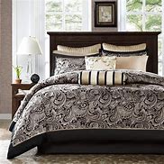 Image result for Black and Gold Bedding